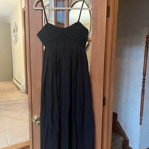 Boutique-Brand Black Spaghetti Strap Dress